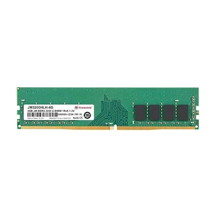 Transcend 4GB JM DDR4 3200 U-DIMM 1Rx8 512Mx8 CL22 1.2V ID 63919 на супер цена