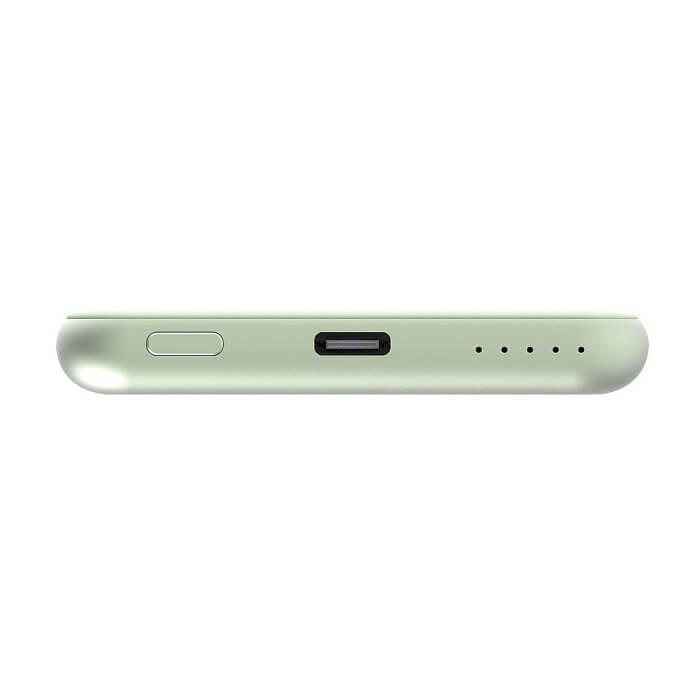Verbatim MCP-5GN Power Pack 5000 mAh with UBS-C® PD 20W / Magnetic Wireless Charging 15W Green ID 75118 (тъмнейл - 3)