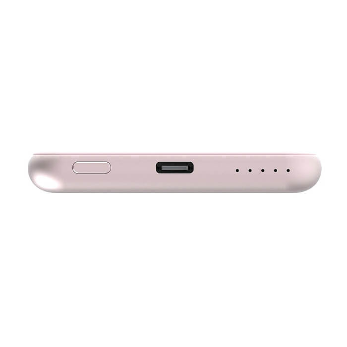 Verbatim MCP-5PK Power Pack 5000 mAh with UBS-C® PD 20W / Magnetic Wireless Charging 15W Pink ID 75116 (тъмнейл - 3)