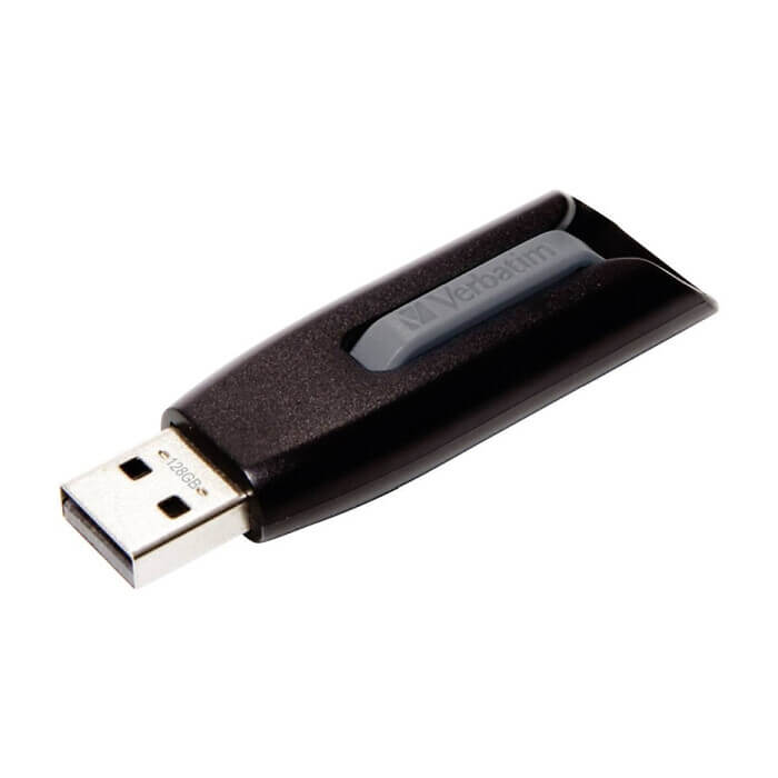 Verbatim V3 USB 3.0 128GB Store 'N' Go Drive Grey ID 74137 (тъмнейл - 3)