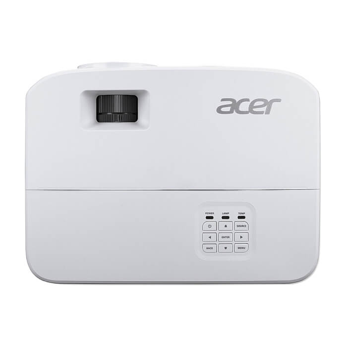 Acer Projector X1526, DLP, WXGA (1920x1080), 4000 ANSI Lm, 13 000:1, 3D ready, 2xHDMI, USB (Type A)x 1, RCA, RS232, PC Audio (3.5mm mini jack) x 1, DC Out (5V/1A), Lamp life up to 20 000h, Auto keystone, Speaker 1x3W, 2.4kg, White ID 85756 (тъмнейл - 4)