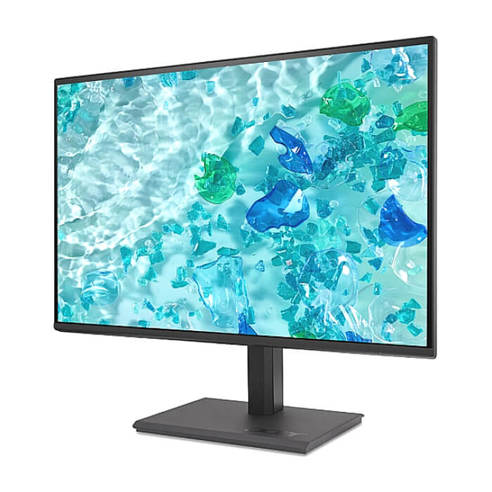 Acer Vero B277Gbmiprzx, 27" IPS LED, ZeroFrame FHD (1920x1080) AG, 4ms (GTG), 120Hz, 100M:1, 1500:1, 250nits, 99% sRGB, HDMI, VGA, DP, USB3.2x4 USB-B(1up 4down), Speakers 2x2W ID 96213 (тъмнейл - 4)