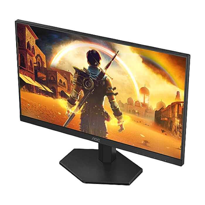 AOC 24G42E, 23.8" Fast IPS WLED, 1920x1080@180Hz, 1ms GtG, 0.5ms MPRT, 300cd m/2, 1000:1, 80M:1 DCR, Adaptive Sync, FlickerFree, Low Blue Light, Tilt, HDMI, DP ID 85261 (тъмнейл - 3)
