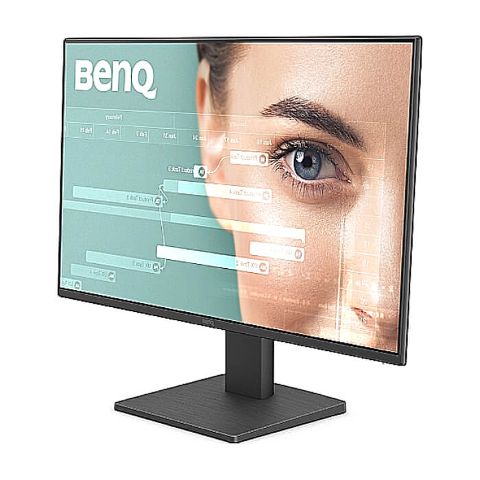 BenQ GW2491, 23.8" 1080p FHD 100Hz Eye-Care Monitor, 23.8W WORK &  ENTERTAINMENT DISPLAY GW2491 BLACK ID 95337 (тъмнейл - 2)