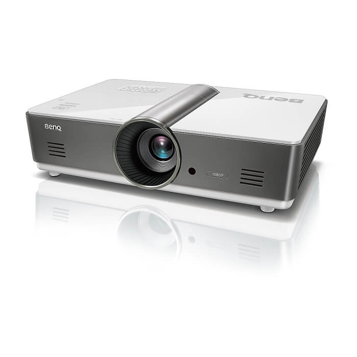 BenQ MH760, DLP, 1080p (1920x1080), 3 000:1, 5000 ANSI Lumens, VGA, HDMI, RCA, LAN, Speakers 2x10W, 3D Ready, White ID 65771 (тъмнейл - 2)