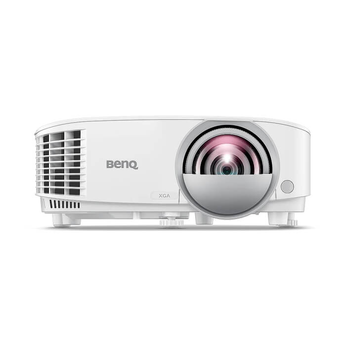 BenQ MX808STH, Short Throw, DLP, XGA (1024x768), 20 000:1, 3600 ANSI Lumens, Anti-Dust Sensor, VGA, 2xHDMI, VGA out, Audio in/out, RS232, USB (typeA) 5V/1.5A, Speaker 1x10W, Optional interactive kit(PW02/PT12), Optional QCast QP20, White ID 65843