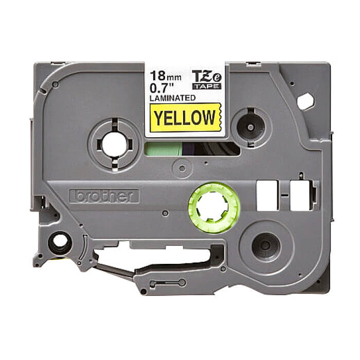 Brother TZe-S641 Tape Black on Yellow Strong Adhesive 18mm, 8 m - Eco ID 70689 на супер цена