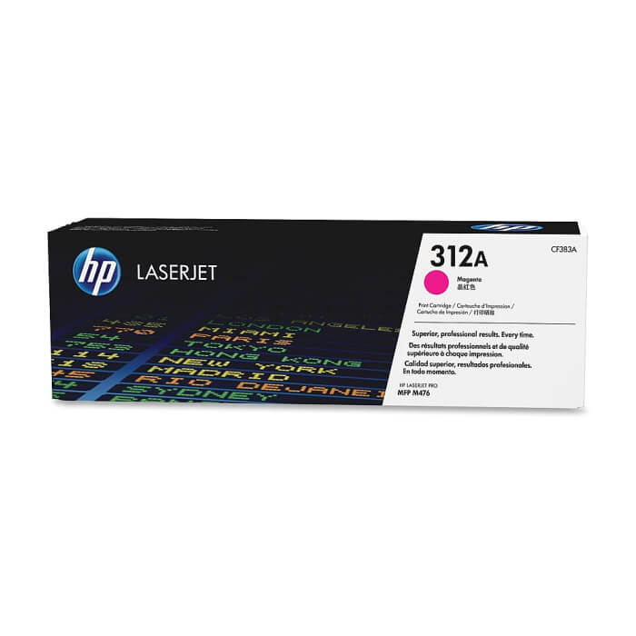 HP 312A Magenta Original LaserJet Toner Cartridge ID 68757