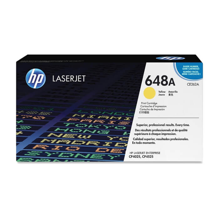 HP 648A Yellow LaserJet Toner Cartridge ID 68798 на супер цена от GT Computers HP 648A Yellow LaserJet Toner Cartridge ID 68798 на супер цена