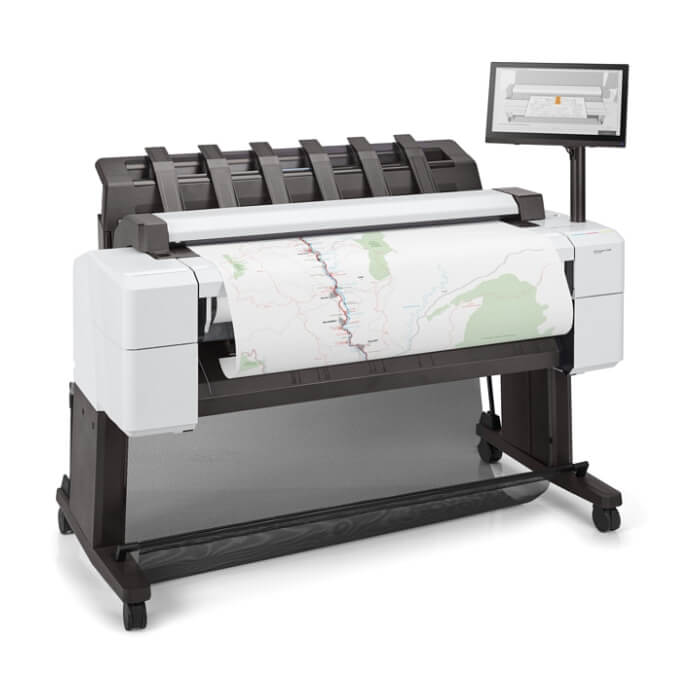 HP DesignJet T2600dr 36in PS MFP Printer ID 67519 (тъмнейл - 2)