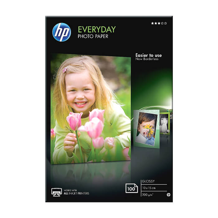 HP Everyday Glossy Photo Paper-100 sht/10 x 15 cm ID 70827 на супер цена