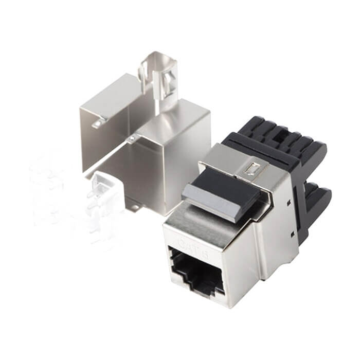Lanberg keystone module RJ45 180° FTP CAT.6 ID 72039 (тъмнейл - 2)
