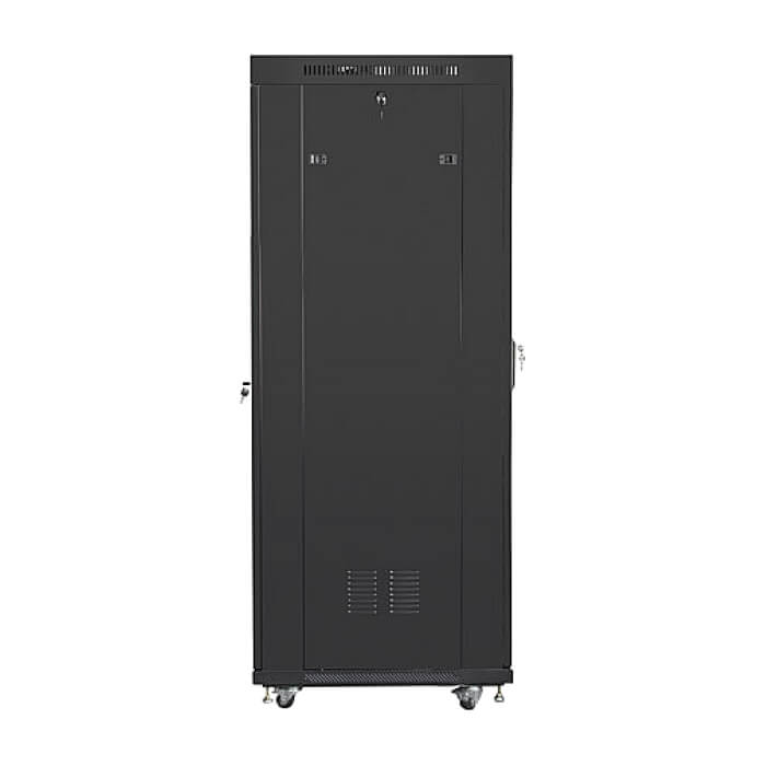 Lanberg rack cabinet 19" free-standing 37U / 600x800 self-assembly flat pack with mesh door LCD, black ID 71916 (тъмнейл - 5)
