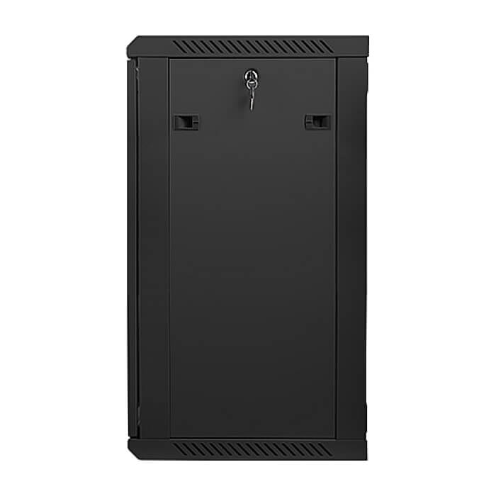 Lanberg rack cabinet 19” wall-mount 18U / 600x450 for self-assembly (flat pack), black ID 71893 (тъмнейл - 5)