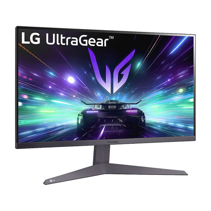 LG 24GS50F-B, UltraGear 24" VA, AG, 1ms MBR, 180Hz, 5ms GtG, 3000:1, 250cd/m2, Full HD 1920x1080, HDR10, AMD FreeSync, HDMI, DisplayPort, Headphone Out, Black Stabilizer, Tilt, Black ID 81189 (тъмнейл - 3)