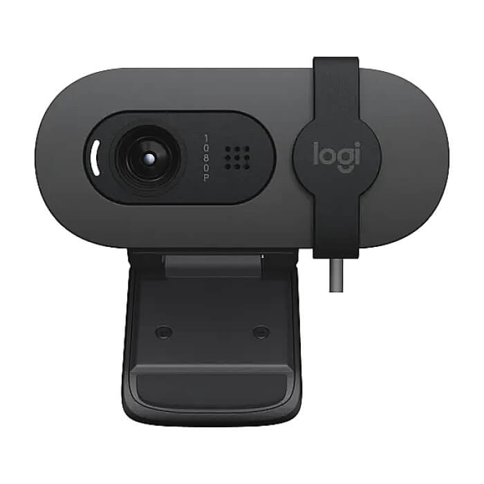 Logitech Brio 100 Full HD Webcam - GRAPHITE - USB - N/A - EMEA28-935 ID 71172 на супер цена от GT Computers Logitech Brio 100 Full HD Webcam - GRAPHITE - USB - N/A - EMEA28-935 ID 71172 на супер цена