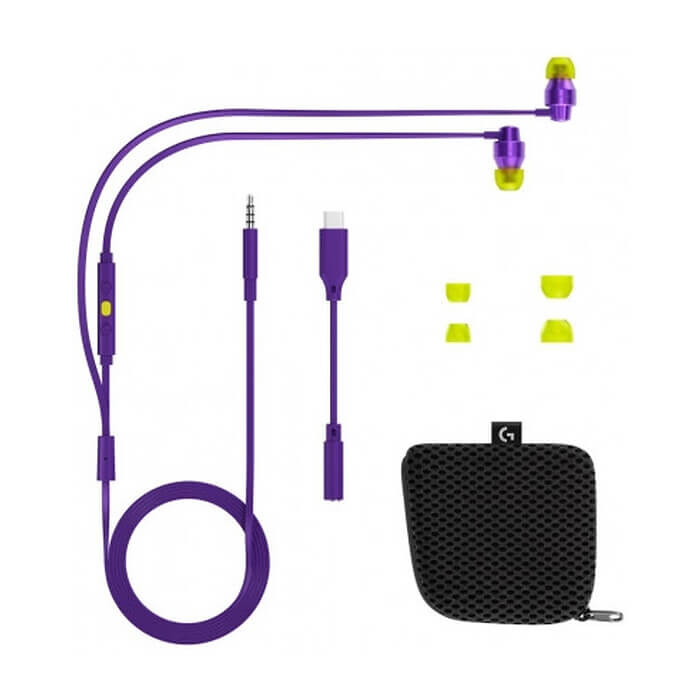 Logitech G333 Gaming Headphones, Cable Management, Custom-length Cable, Dual Dynamic Drivers, Purple ID 74599 (тъмнейл - 5)