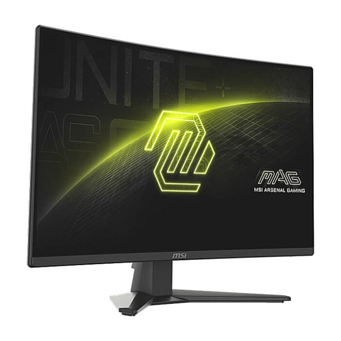 MSI MAG 274CXF, 27", 0.5ms, 280Hz, Rapid VA, 1920x1080 (FHD), 16:9, CURVE 1500R, FreeSync Premium, 92.2% DCI-P3, AG, HDR Ready, 300 nits, 4000:1, DCR 100M:1, DP(1.2a), 2xHDMI 2.0b, Tilt, VESA, Black, 3.4kg ID 89364 (тъмнейл - 2)