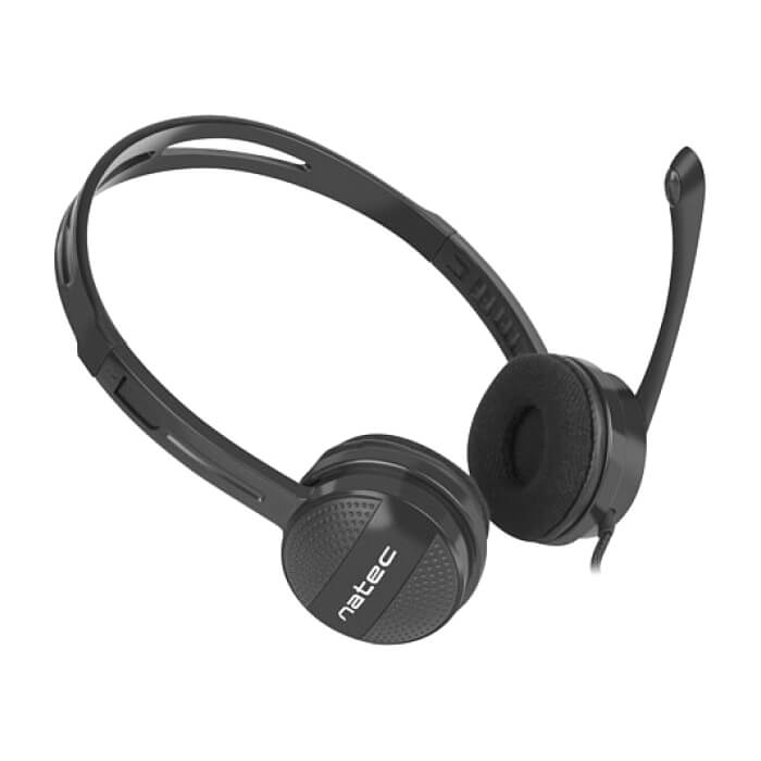 Natec Headset Canary Go With Microphone Black ID 66426 (тъмнейл - 4)