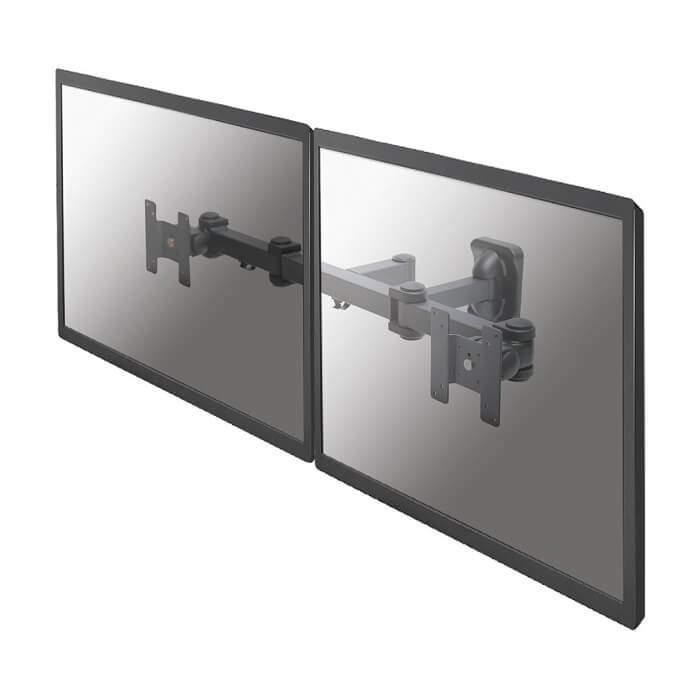 Neomounts by NewStar TV/Monitor Wall Mount (3 pivots & tiltable) for 2 Screens ID 66901 (тъмнейл - 2)
