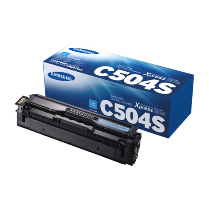 Samsung CLT-C504S Cyan Toner Cartridge ID 68159 (тъмнейл - 2)