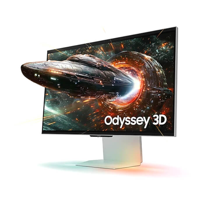 Samsung LS27FG900XU 27" Odyssey 3D G90XF 4K 165Hz IPS 16:9 3840 x 2160 Display Port HDMI USB Hub, Silver ID 89743 (тъмнейл - 2)