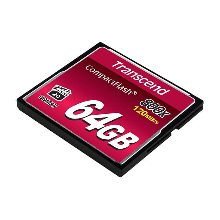 Transcend 64GB CF Card (800x) ID 74017 (тъмнейл - 3)