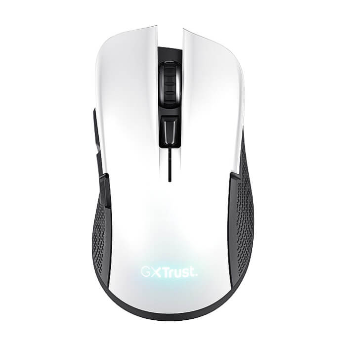 TRUST GXT 923 Ybar Wireless RGB Gaming Mouse White на супер цена