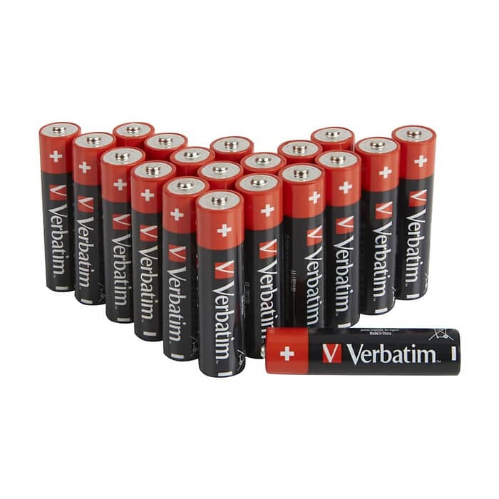 Verbatim ALKALINE BATTERY AA 20 PACK (HANGCARD) (тъмнейл - 2)