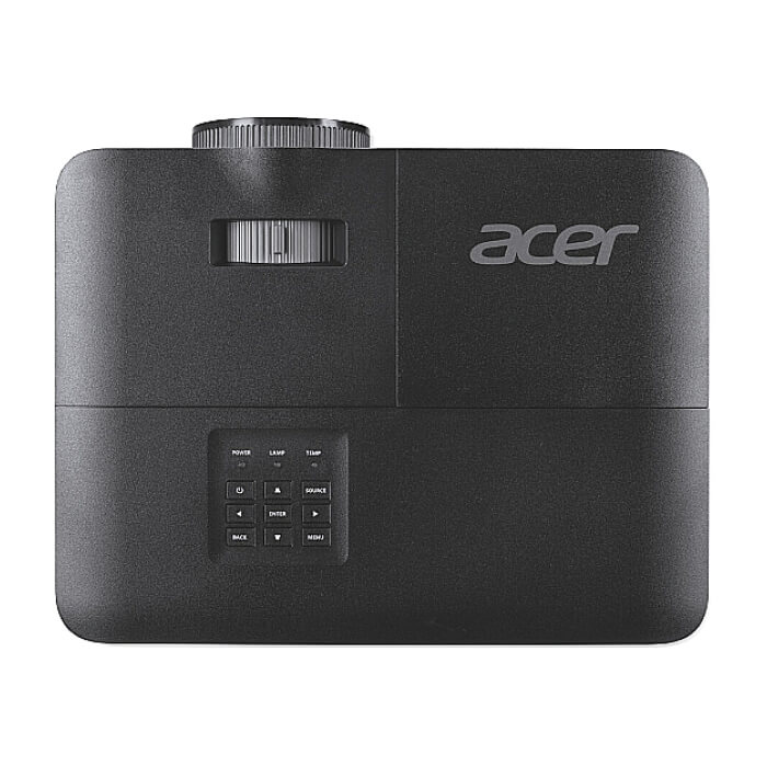 Acer Projector X1328AF, DLP, WXGA(1280x800), Auto Focus, 5000 ANSI Lumens, 20 000:1, 1.3x, 3D ready, VGA in/out, 2xHDMI, RCA, Audio in/out, USB type A (5V/1A), RS232, Lamp life up to 15000h, Auto Keystone, Speaker 1x3W, 2.8kg, Black ID 85757 (тъмнейл - 3)