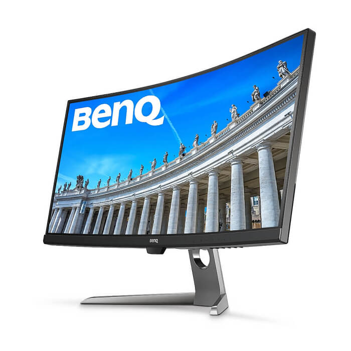 BenQ EX3501R, 35" VA, 100Hz, 4ms, 3440x1440, 21:9, 100% sRGB, Freesync, 1800R Curve, Flicker-free, LBL, B.I.+, 2500:1, DCR 20M:1, 8 bit, 300 cd/m2, USB Type-C, HDMI x2, DP, USB hub, Height Adj., Tilt, Gray ID 65261 (тъмнейл - 3)