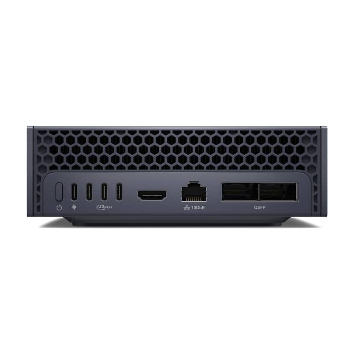 Dell Pro Max AI PC GB10 (FCM1253), NVIDIA GB10 Blackwell GPU, NVIDIA GB10 Grace CPU (10 Cortex-X925 + 10 Cortex-A725 cores), 128GB LPDDR5X, 4TB M.2 2242, TLC PCIe, WIFI 7, 280W, 3Y ID 99441 (тъмнейл - 3)