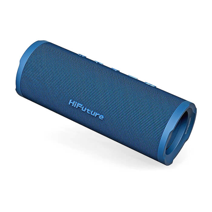 HiFuture Ripple Blue, 2-Way Speaker System, 20W*1+10W*1, IPX7 Waterproof, Up to 12 Hours Playtime, Bluetooth 5.3, Pair to Play (TWS Mode) ID 94762 (тъмнейл - 2)