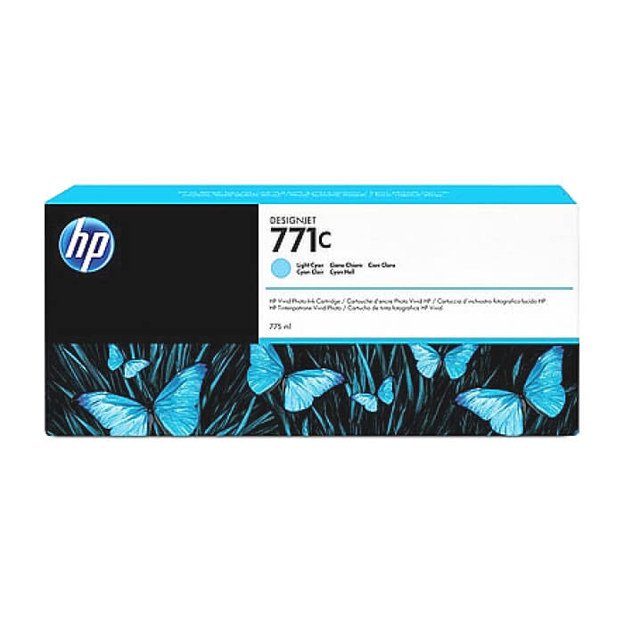 HP 771C 775-ml Light Cyan Designjet Ink Cartridge ID 70210 на супер цена