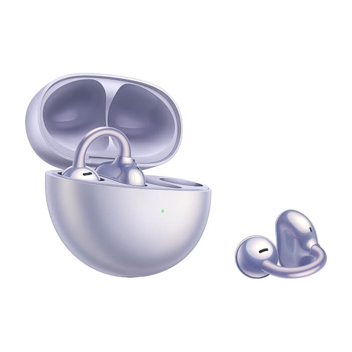 Huawei FreeClip Dove-T00 Purple, Bluetooth 5.3, 20Hz - 20 KHz, 55mAh ID 93529 (тъмнейл - 3)