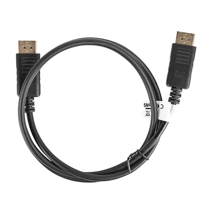 Кабел - Lanberg display port M/M cable 1m 4K ,black ID 72586 (тъмнейл - 3)