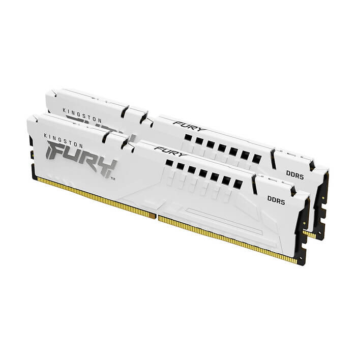 Kingston FURY Beast 64GB (2x32GB) DDR5 5600 MHz CL36 White ID 98969 (тъмнейл - 2)