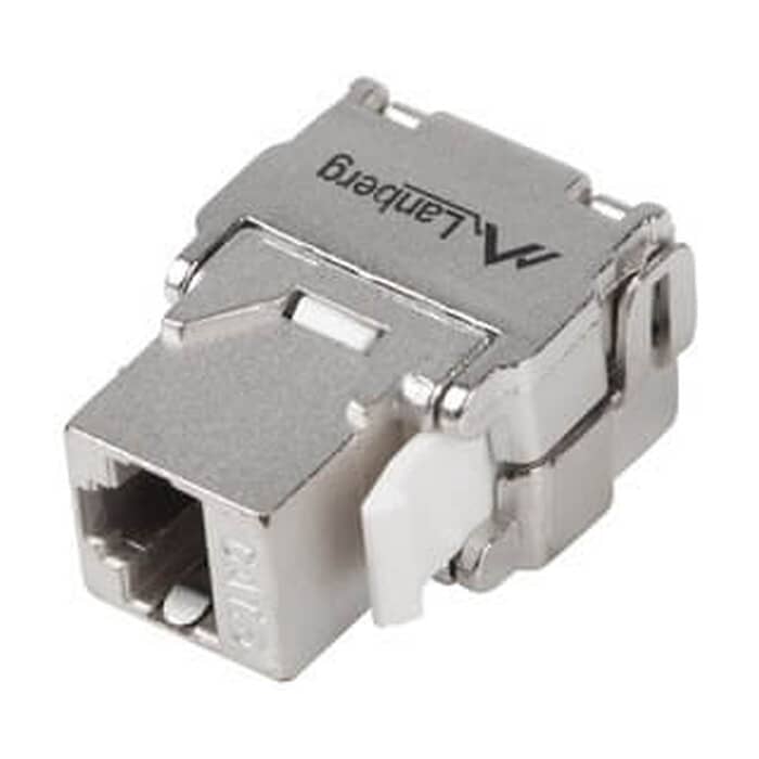 Lanberg keystone TOOL-LESS module RJ45 180° FTP CAT.6a ID 72035 на супер цена от GT Computers Lanberg keystone TOOL-LESS module RJ45 180° FTP CAT.6a ID 72035 на супер цена