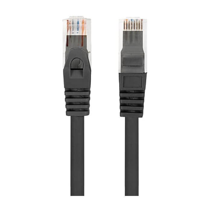 Lanberg patchcord CAT.6 utp lszh cu 2m black fluke passed ID 87232 на супер цена