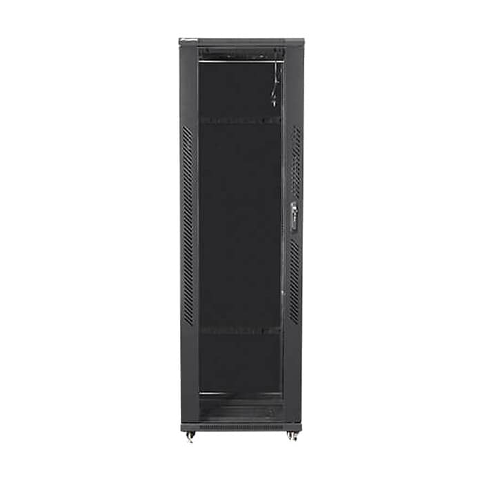 Lanberg rack cabinet 19" free-standing 42U / 600x600 self-assembly flat pack, black ID 71920 на супер цена