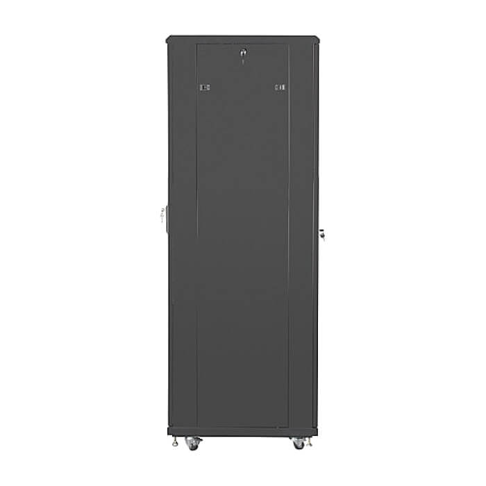 Lanberg rack cabinet 19" free-standing 42U/600x800 (flat pack) with mesh door black ID 87182 на супер цена
