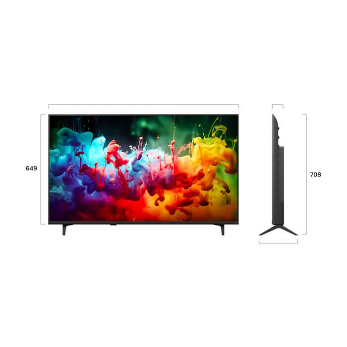 LG 50QNED71B3B., 50" 4K QNED MiniLED Smart TV, 3840x2160, DVB-T2/C/S2, Alpha 7 AI Processor, HDR10 / HLG, webOS 26 ThinQ, VRR / ALLM / HGiG, 4K Super Upscaling, WiFi 5, Blueto ID 99076 (тъмнейл - 2)
