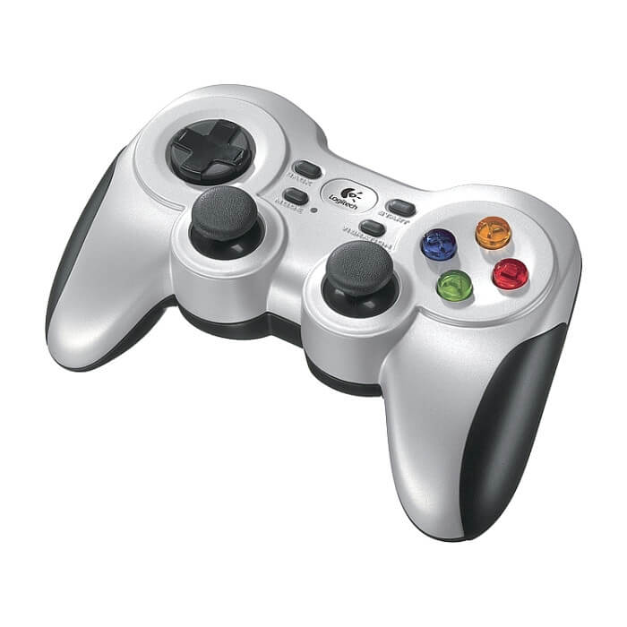 Logitech Gamepad F710, Dual Vibration Feedback, Steam Support, D-Pad, 2.4 GHz Wireless ID 74327 (тъмнейл - 2)