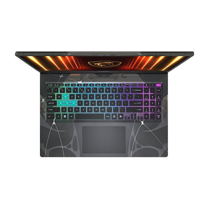 MSI Cyborg 15 B2RWEKG, Intel Core 5 210H (8C/12T, up to 4.8GHz, 12MB), GeForce RTX 5050 8GB GDDR7 440 AI TOPS, 15.6" FHD (1920x1080), 144Hz, IPS-Level, 16GB DDR5 2x8 5600MHz, ID 93937 (тъмнейл - 5)