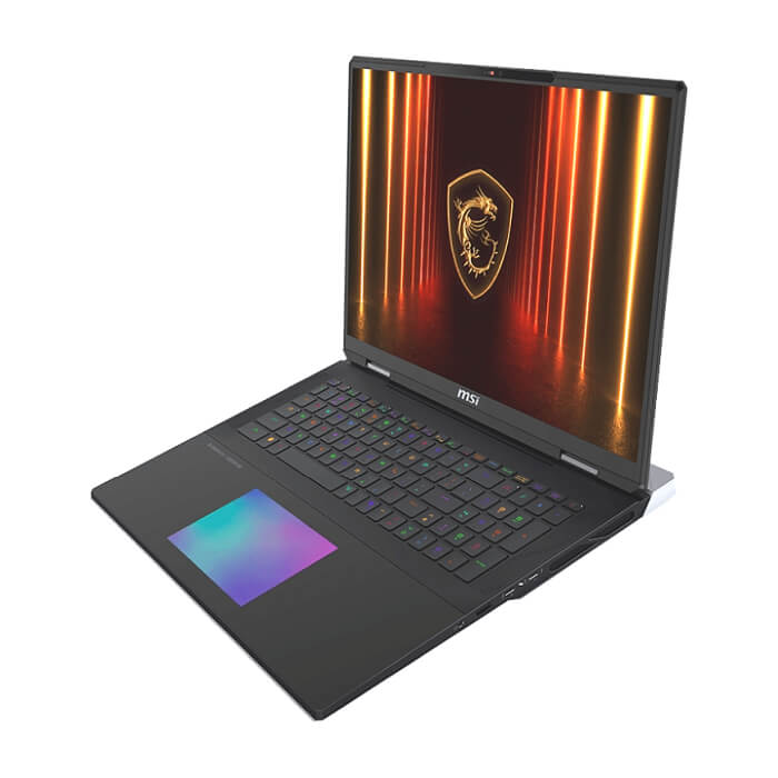 MSI Titan 18 HX AI A2XWJG, NVIDIA GeForce RTX 5090 24GB GDDR7, Intel Core Ultra 9 285HX, 18" 16:10 UHD+ (3840x2400), MiniLED, 120Hz, 64GB DDR5 6400MHz 32GBx2, 2TB NVMe PCIe Ge ID 98570 (тъмнейл - 2)