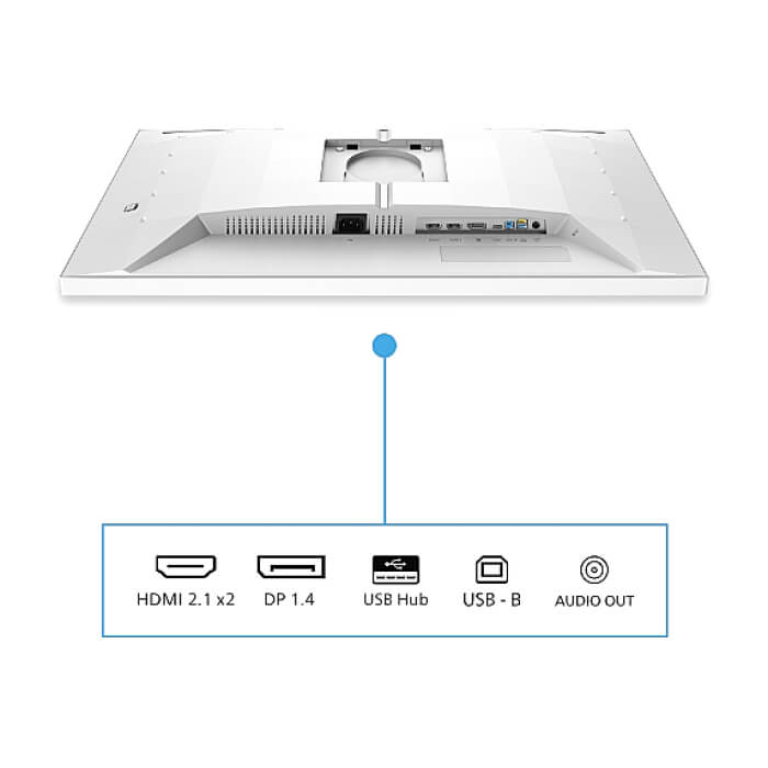 Philips 27M2N5901A, 27" Fast IPS WLED, 3840x2160@160Hz, 1ms GtG, 0.5ms MPRT, 450cd m/2, 1000:1, Mega Infinity DCR, Adaptive Sync, FlickerFree, LowBlue Mode, 5Wx2, Tilt, Height ID 97971 (тъмнейл - 4)