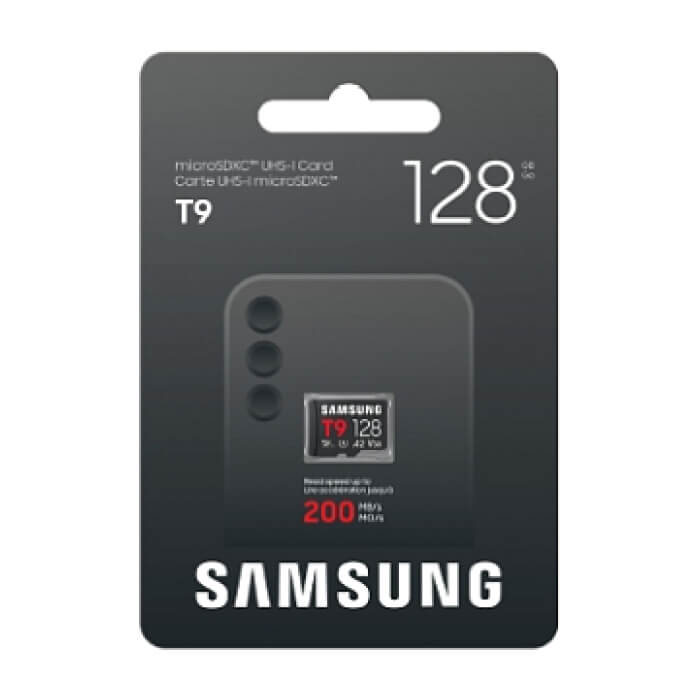 Samsung 128GB micro SD Card T9 UHS-I Read 200MB/s - Write 130MB/s Class 10 U3 V30 A2 ID 98082 (тъмнейл - 4)