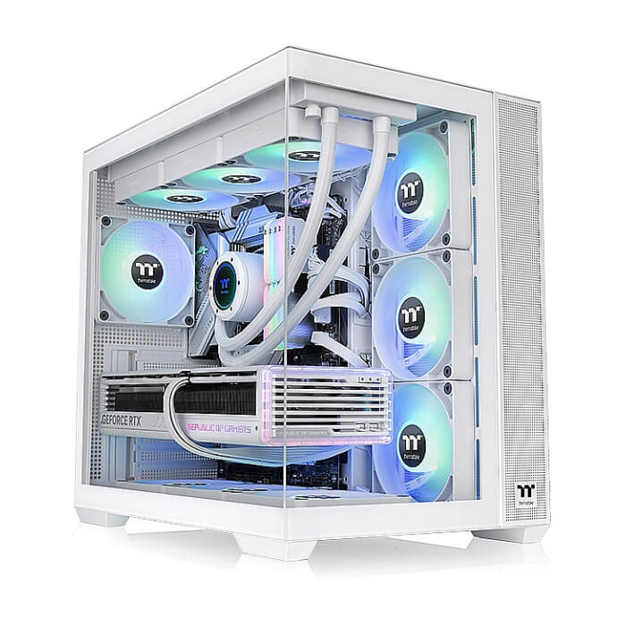 Thermaltake View 380 TG ARGB Snow ID 86037 на супер цена