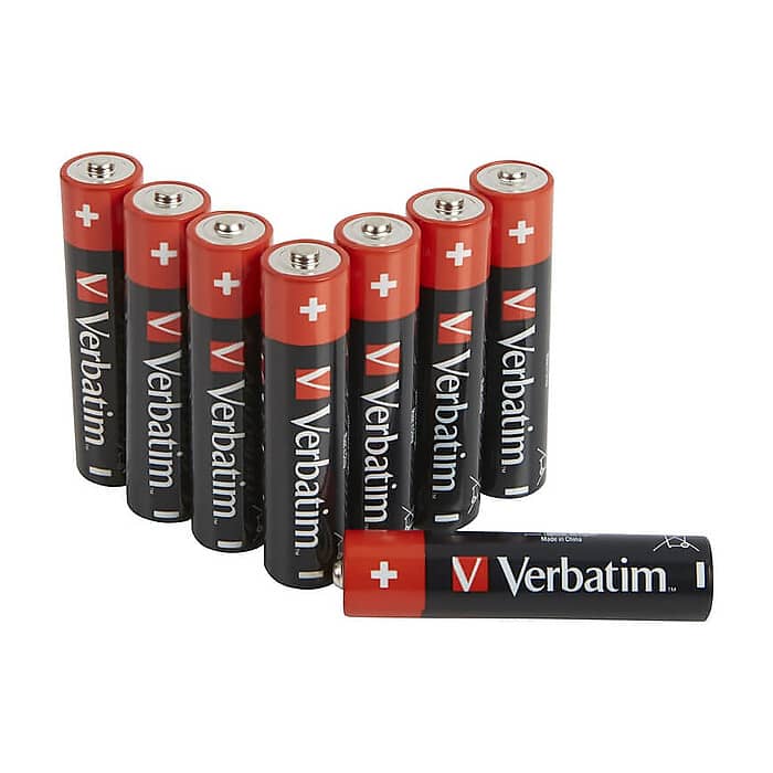 Verbatim ALKALINE BATTERY AAA 8 PACK (HANGCARD) (тъмнейл - 2)