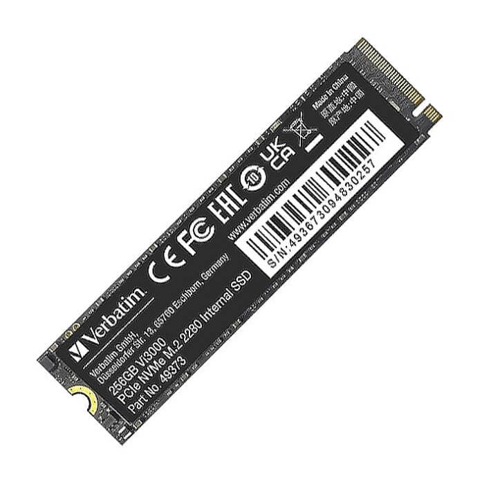 Verbatim Vi3000 Internal PCIe NVMe M.2 SSD 256GB ID 73194 (тъмнейл - 2)